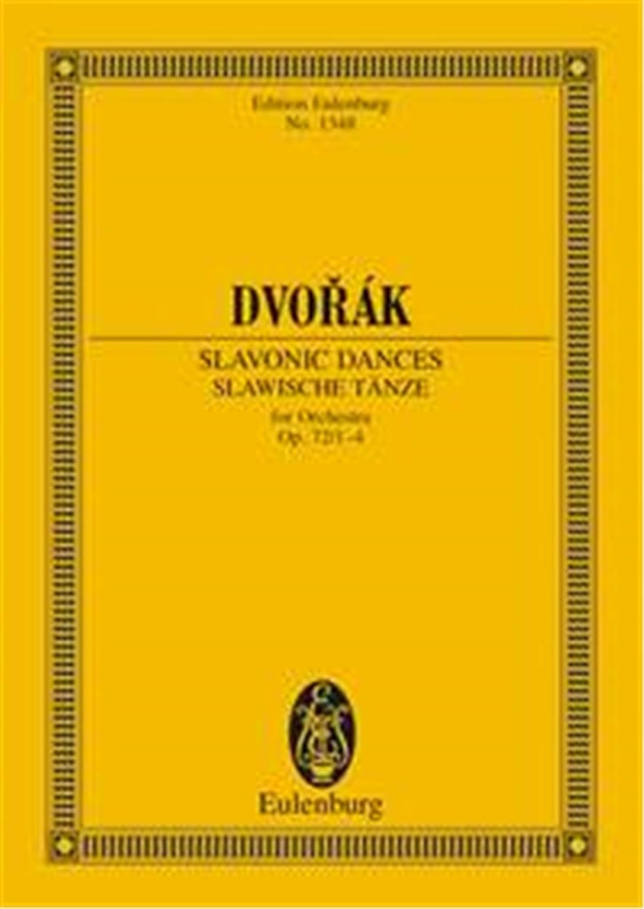 Slavonic Dances op. 72/1-4 B 147